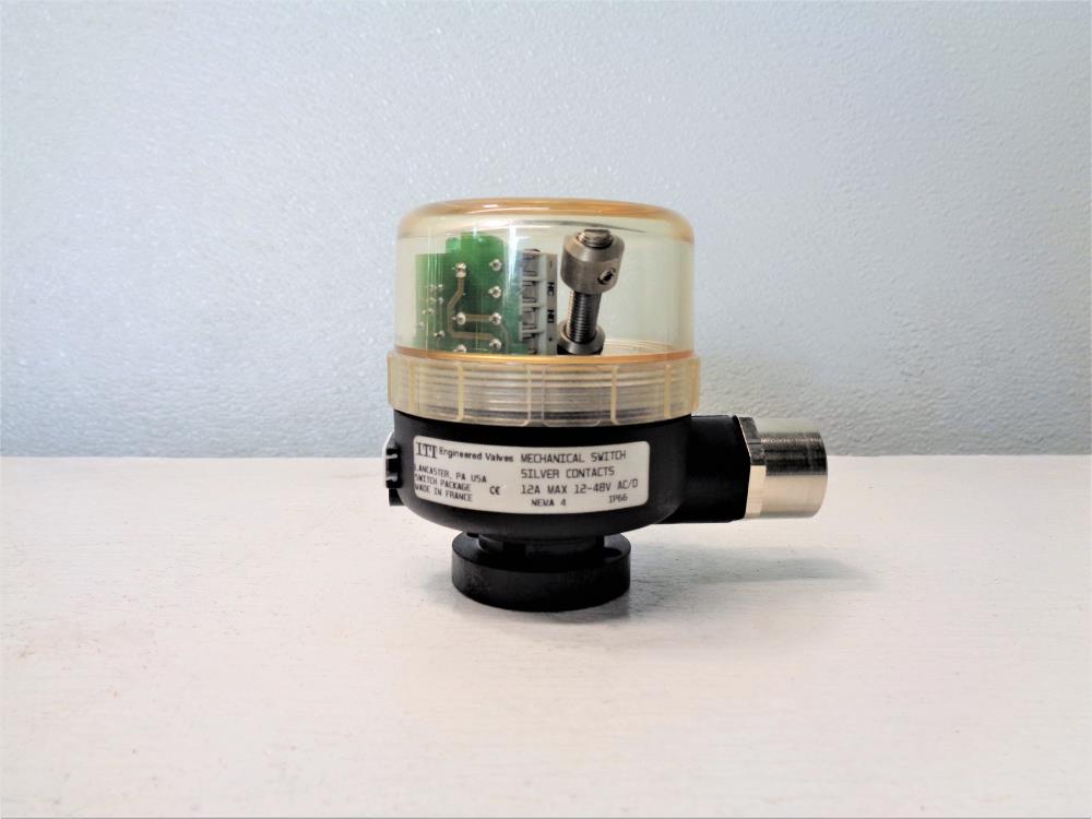 ITT Mechanical Switch w/ Silver Contacts, 12A Max, 12-48V